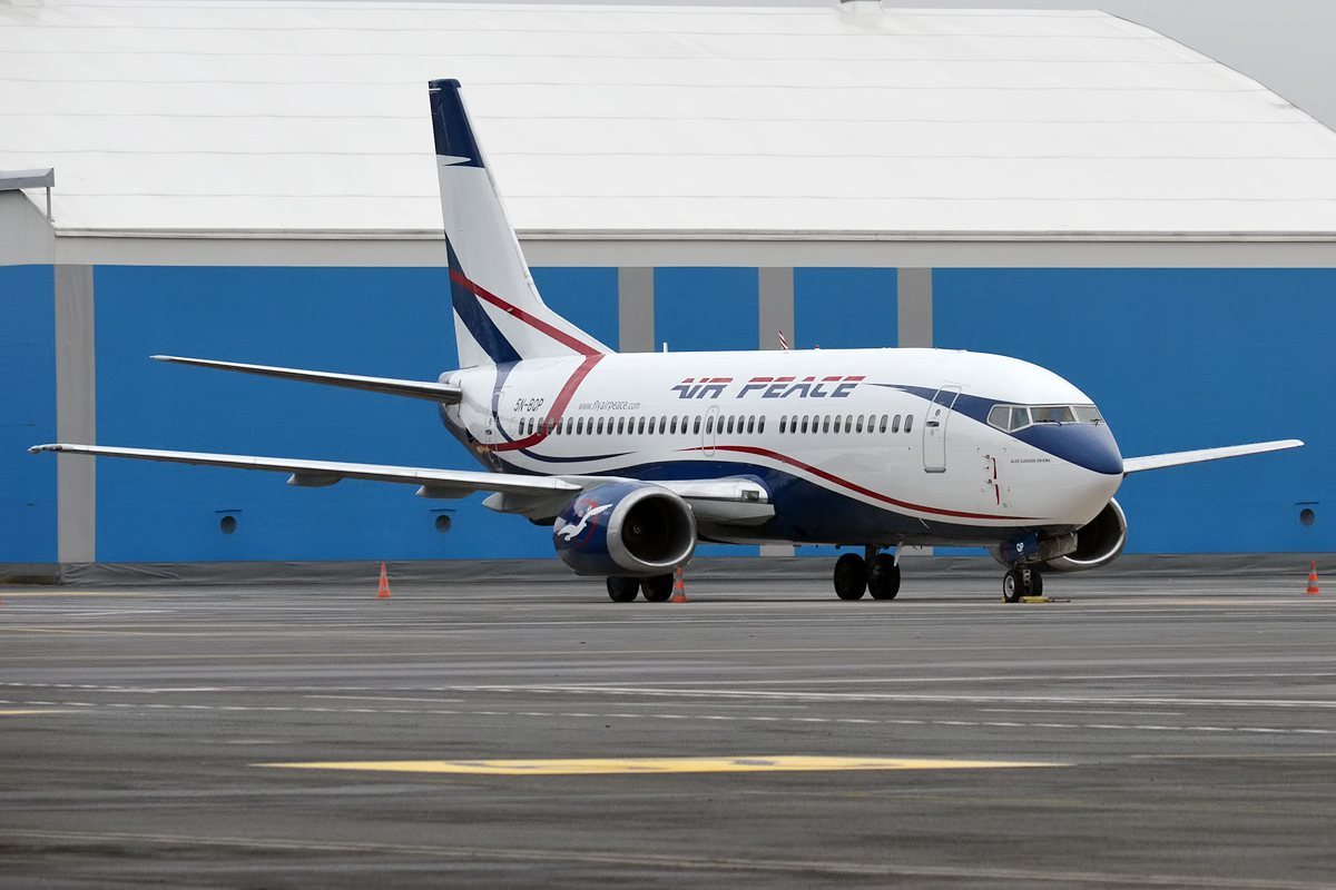 An Air Peace aircraft. File photograph; no airline or new route is announced in this brief.