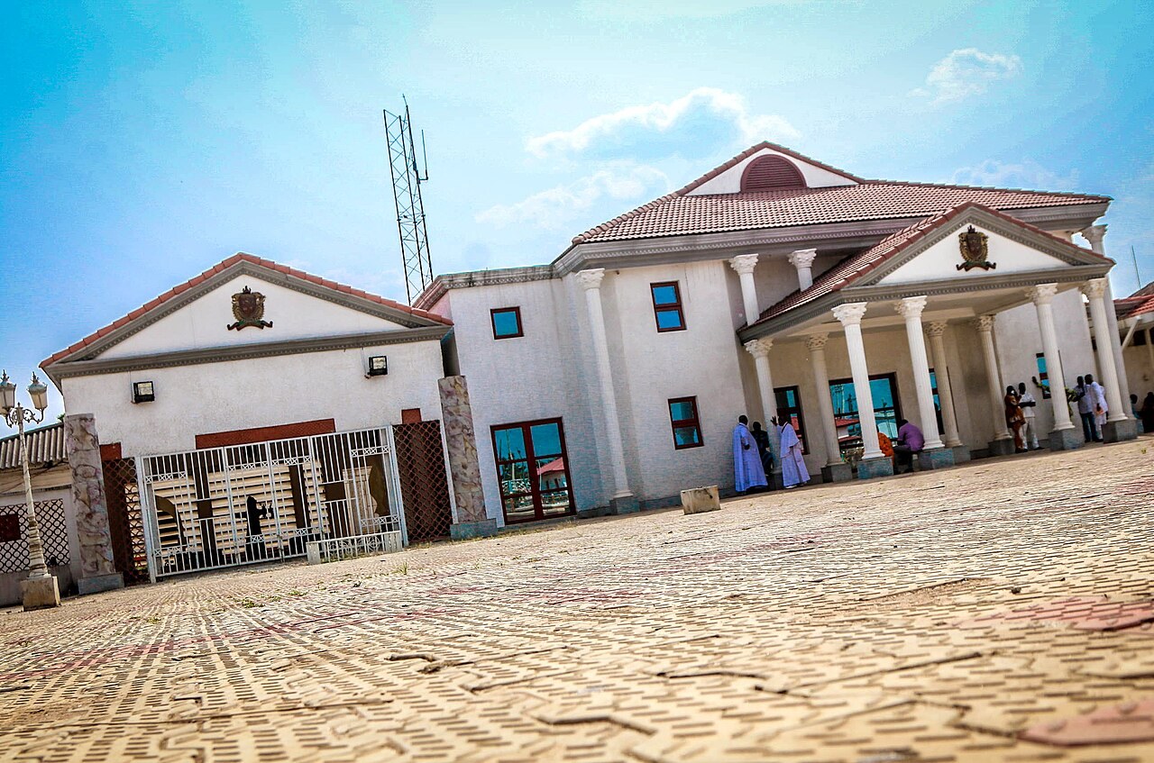 The Royal Palace of the Oba of Benin. File photograph, not the anniversary celebration.
