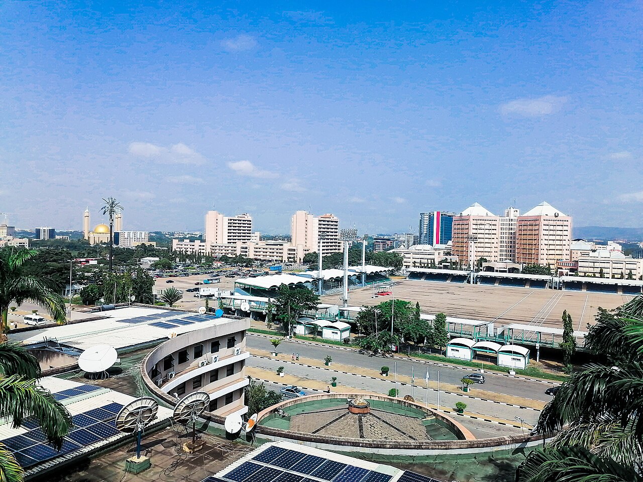 Eagle Square in Abuja, the announced assembly point. File photograph, not the interview exercise.