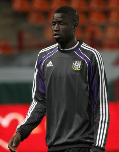 Cheikhou Kouyaté with Anderlecht in 2011. File photograph, not a retirement event.